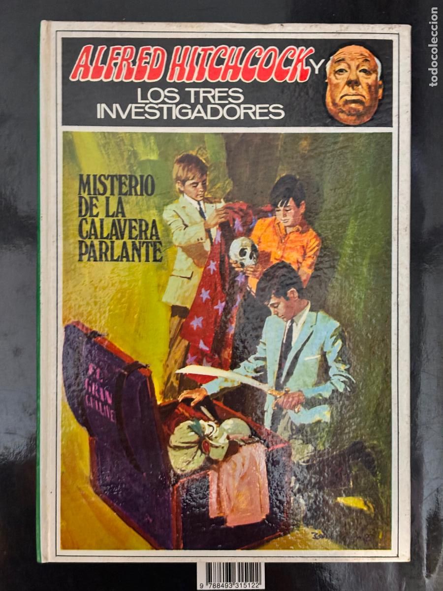Libros de segunda mano: MISTERIO DE LA CALAVERA PARLANTE : A. HITCHCOCK Y LOS TRES INVESTIGADORES 11, R. ARTHUR MOLINO 1.972