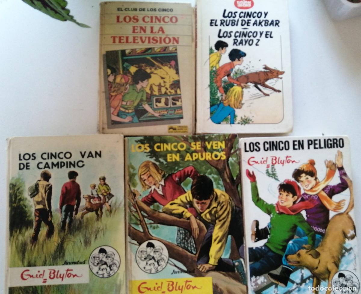 Libros de segunda mano: 5 LIBROS - LOS CINCO - ENID BLYTON