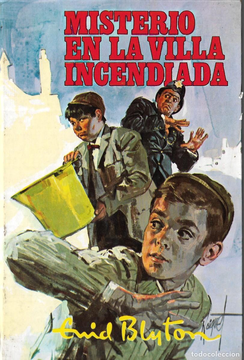 Libros de segunda mano: MISTERIO EN LA VILLA INCENDIADA - ENID BLYTON - SERIE AVENTURA - N&ordm; 18 - ED. MOLINO, 1&ordf; ED. 1959