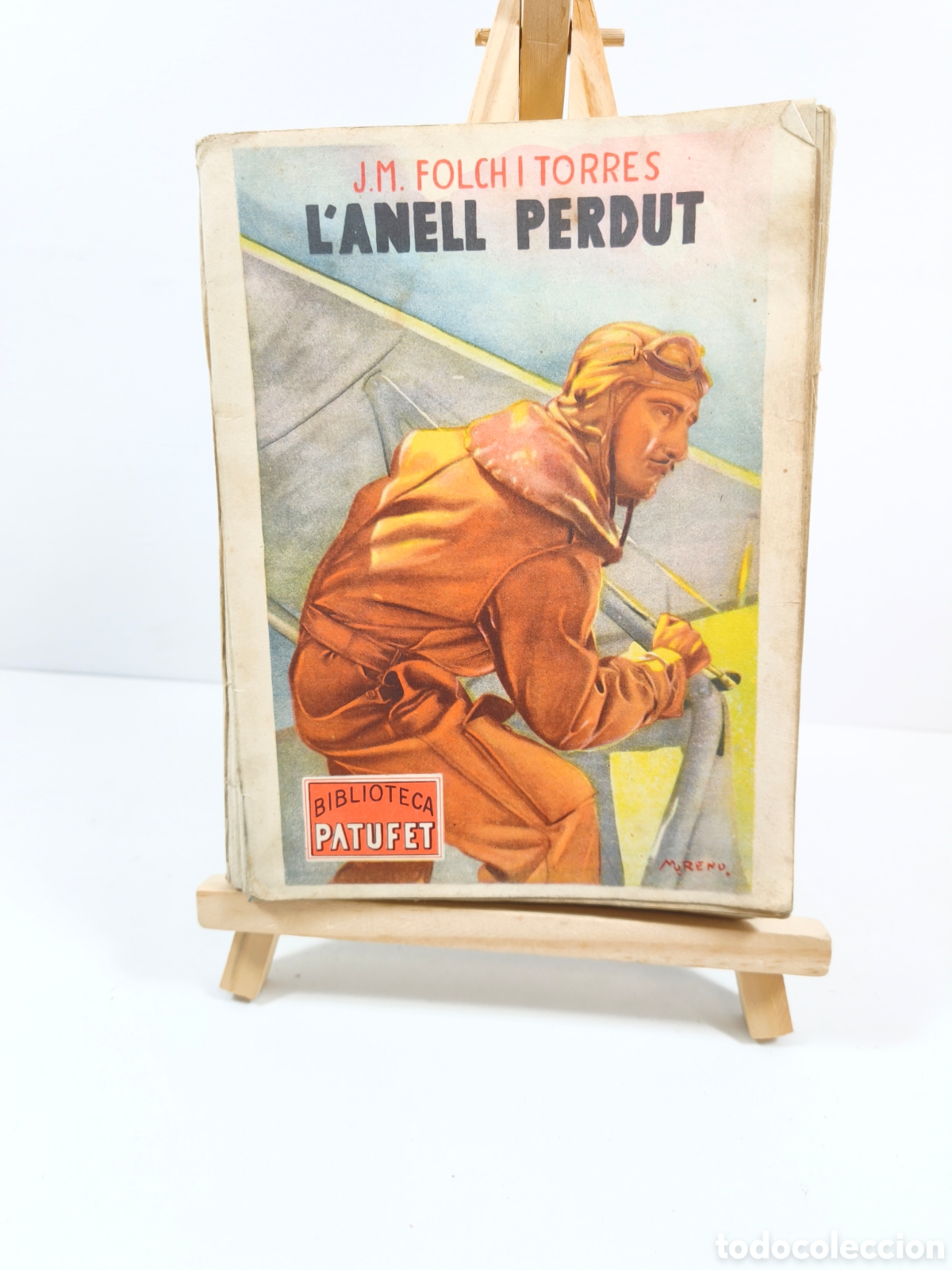 Second hand books: L'anell perdut J.M. Folch i Torres biblioteca Patufet a&ntilde;o 1947