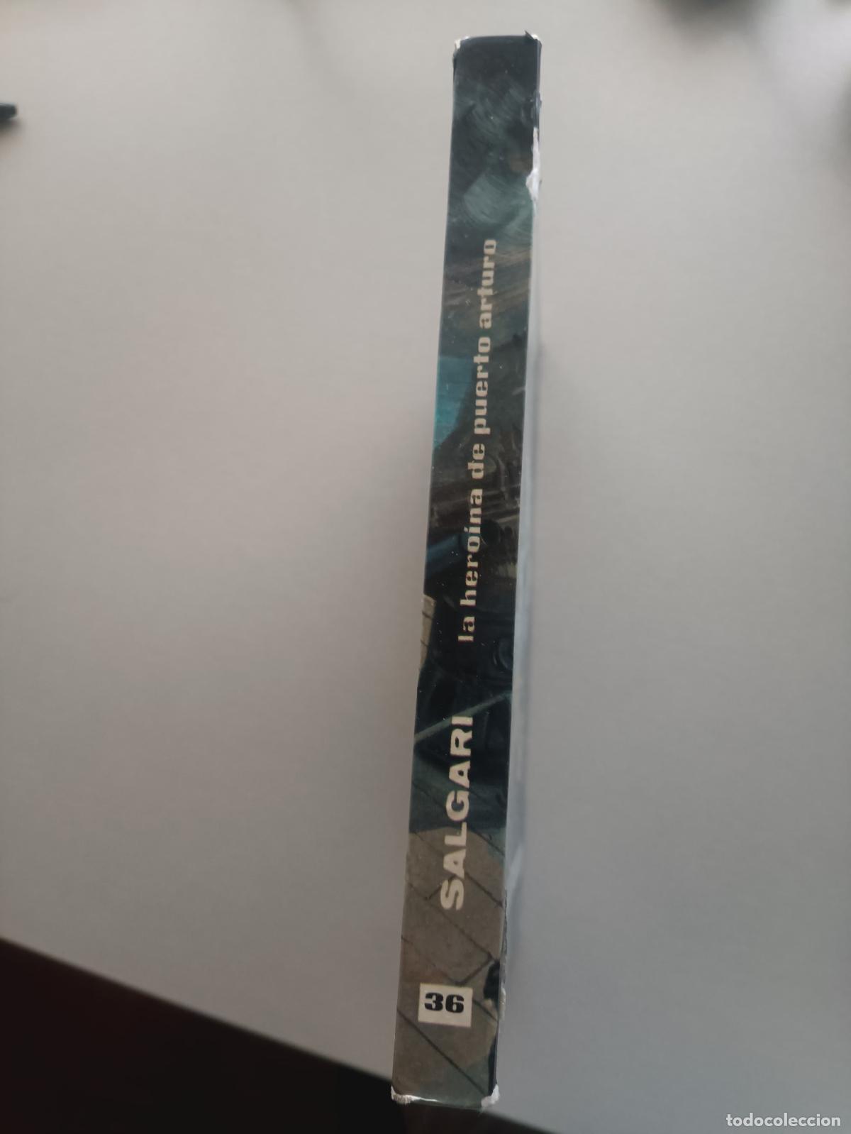 Libros de segunda mano: N&ordm; 35 ed. Gahe Emilio Salgari. La perla del rio rojo