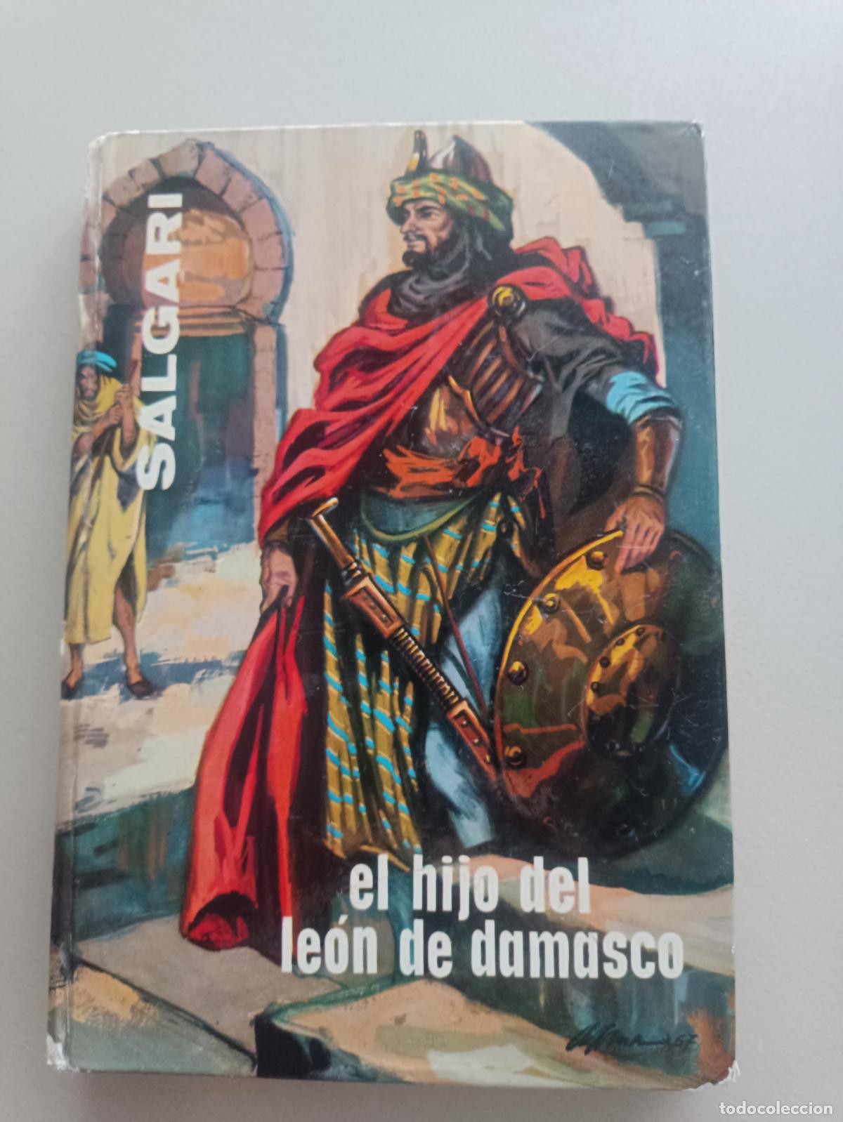 Libros de segunda mano: N&ordm; 13 ed. Gahe Emilio Salgari. El hijo del le&oacute;n de Damasco