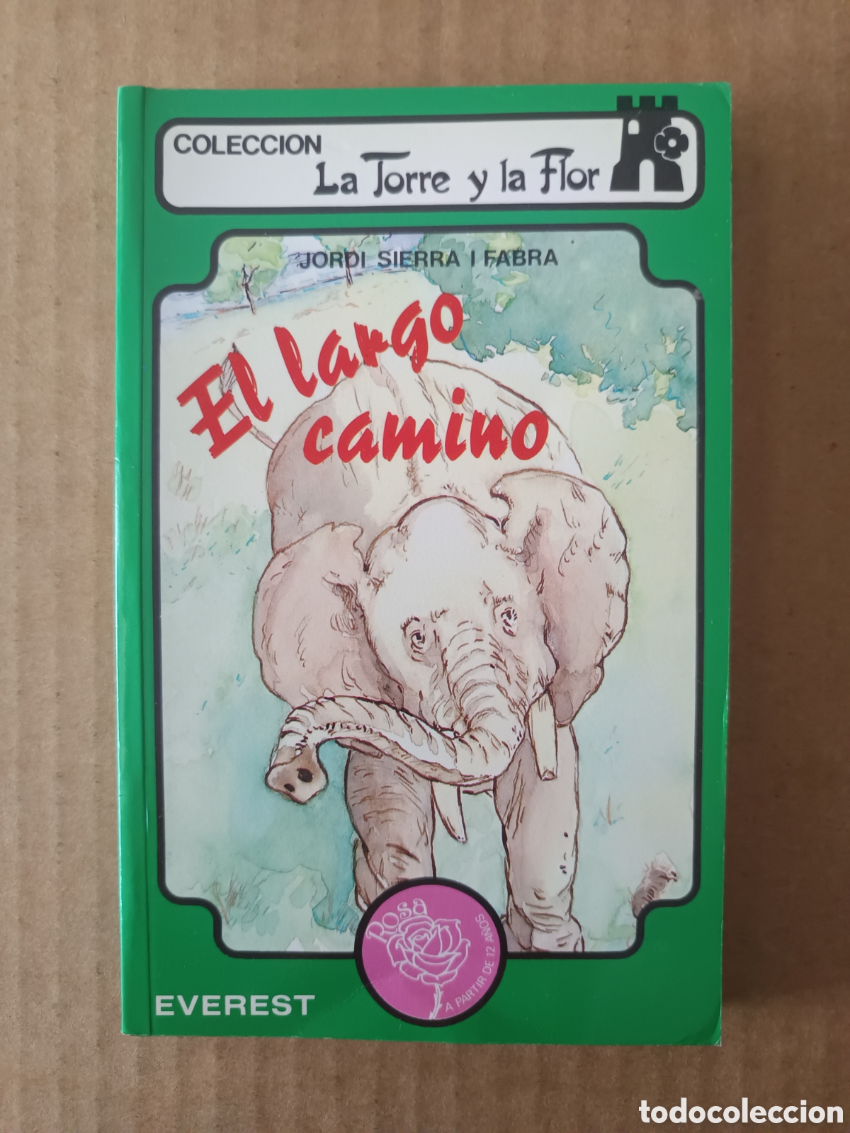 Libros de segunda mano: El Largo Camino, por Jordi Sierra i Fabra (Everest, 1989). La Torre y La Flor/Serie Rosa n&deg;73.