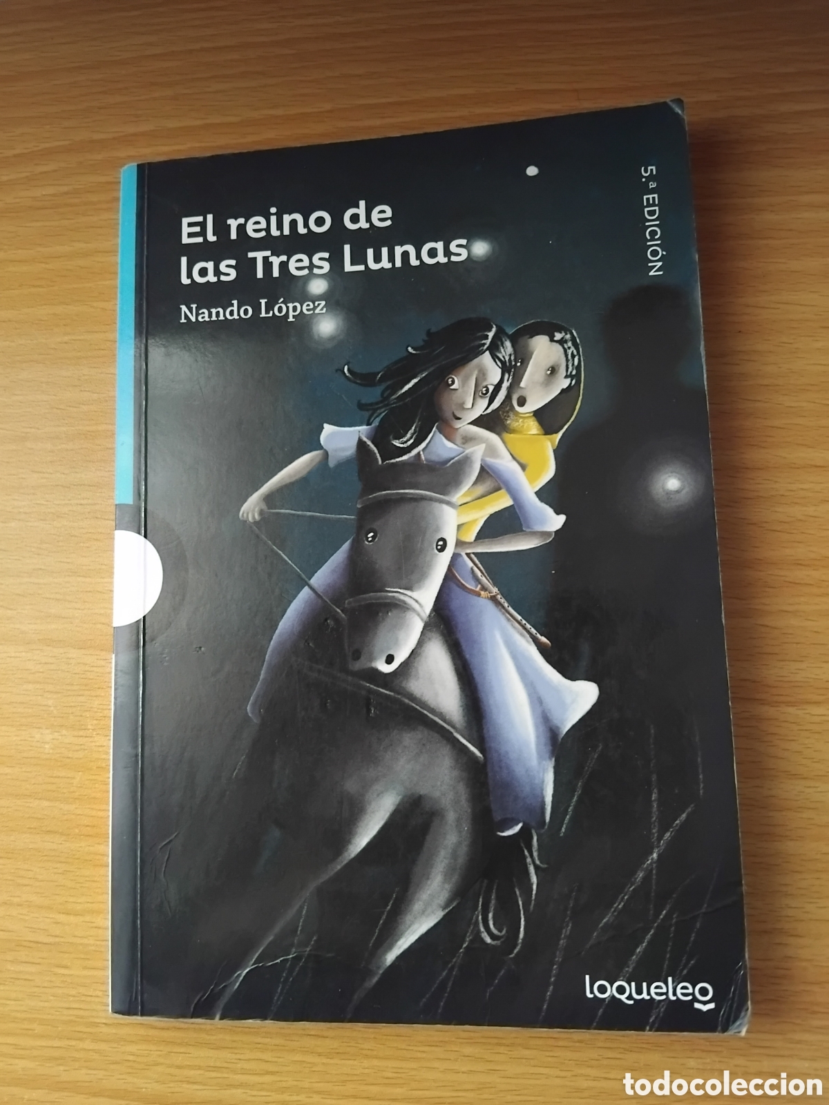 Libros de segunda mano: El reino de las Tres lunas;Nando L&oacute;pez;Santillana;2018