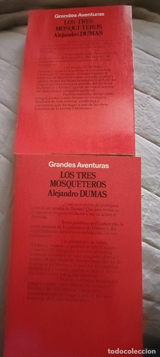 Libros de segunda mano: Los tres mosqueteros. - Foto 2