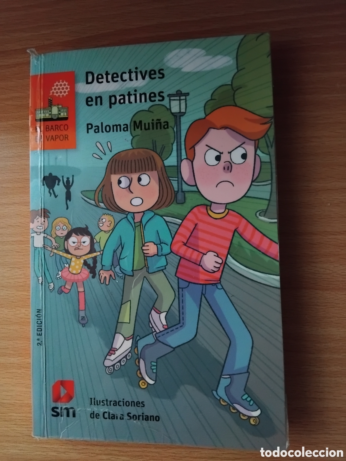 Libros de segunda mano: Detectives en patines;Paloma Mui&ntilde;a;SM;2019
