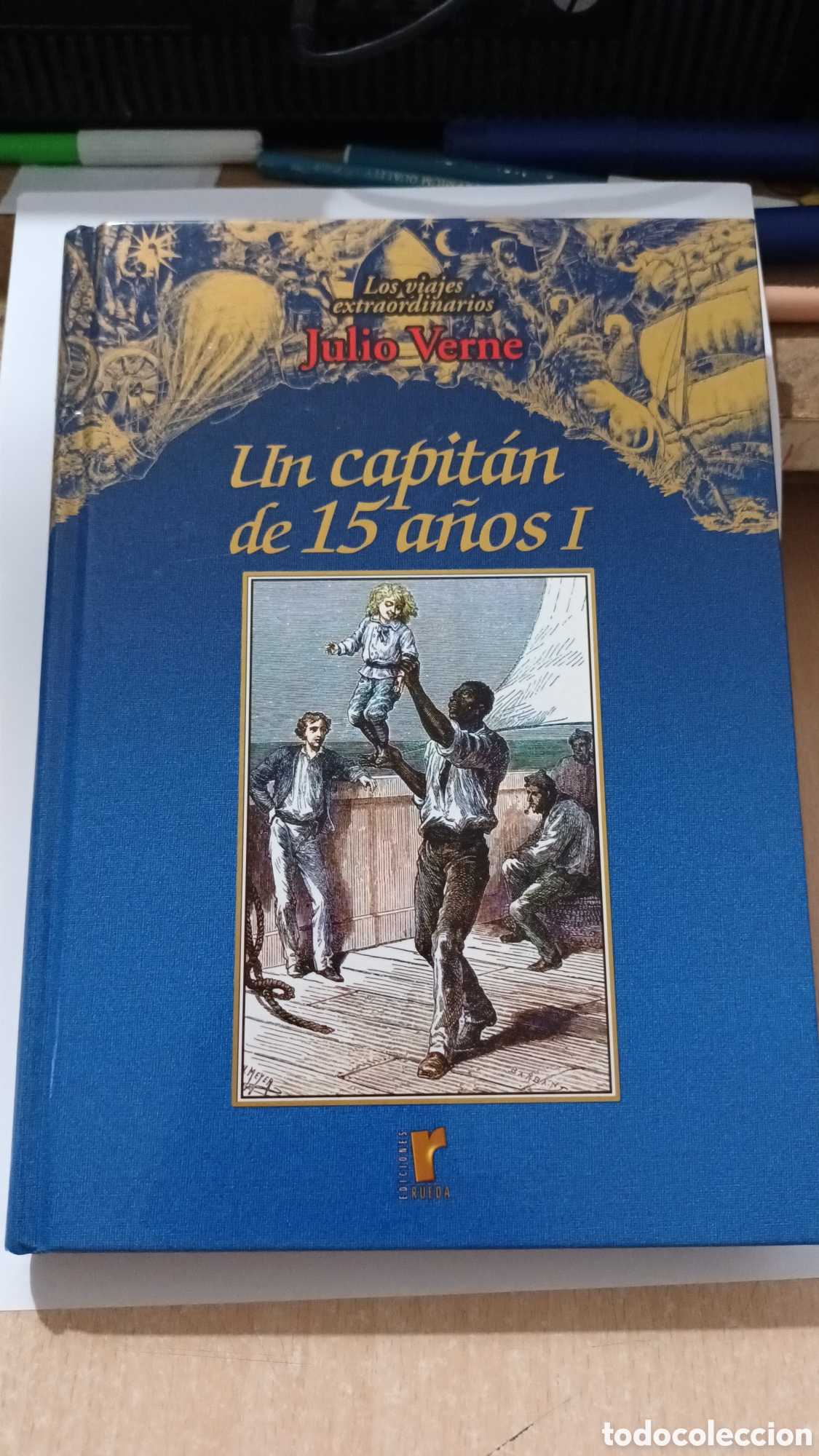 Libros de segunda mano: Un capit&aacute;n de 15 a&ntilde;os, tomo I. Julio Verne