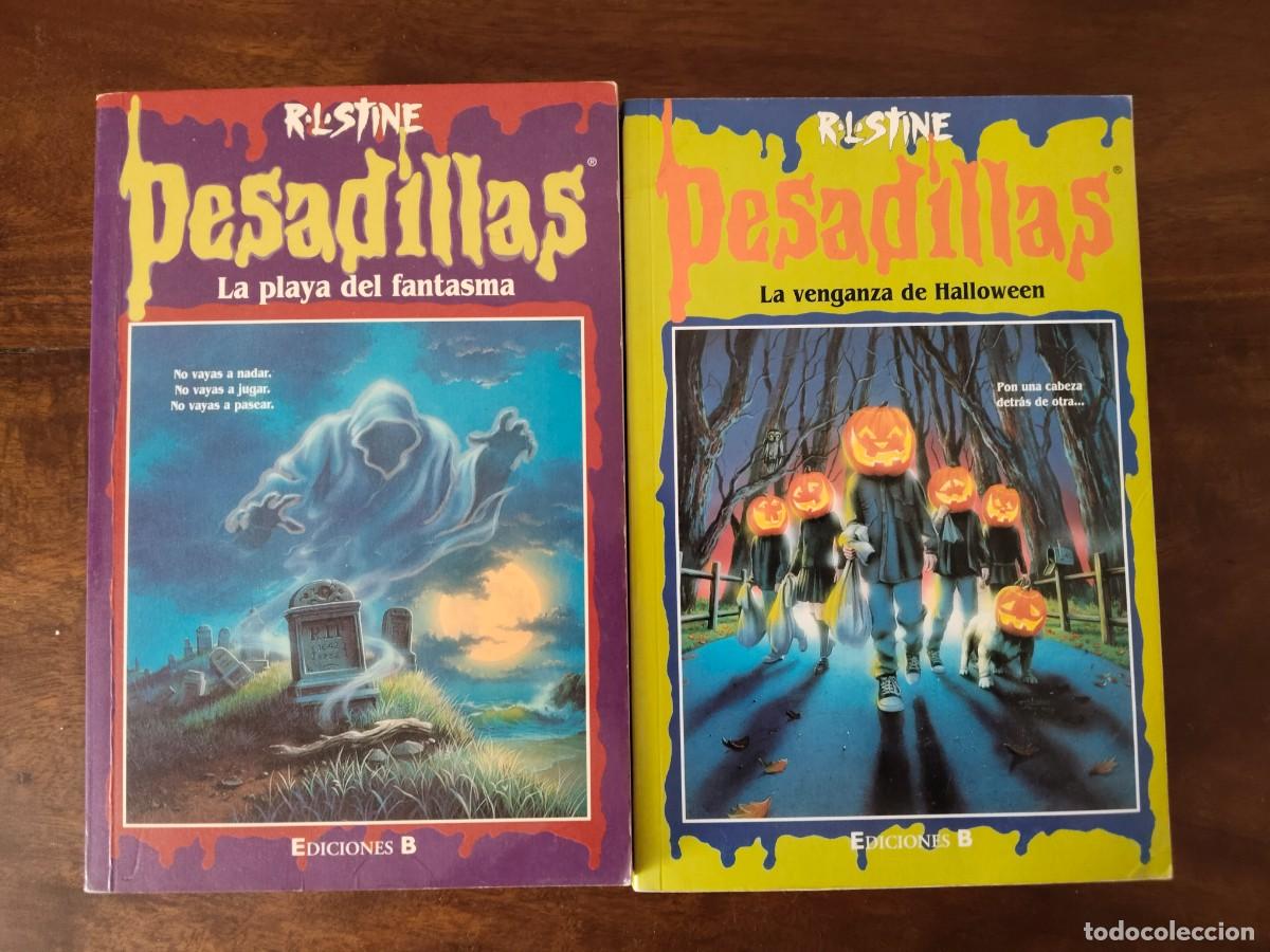 Libros de segunda mano: 10 libros de Pesadillas de R. L. Stine y 1 de Escalofr&iacute;os de Betsy Haynes.