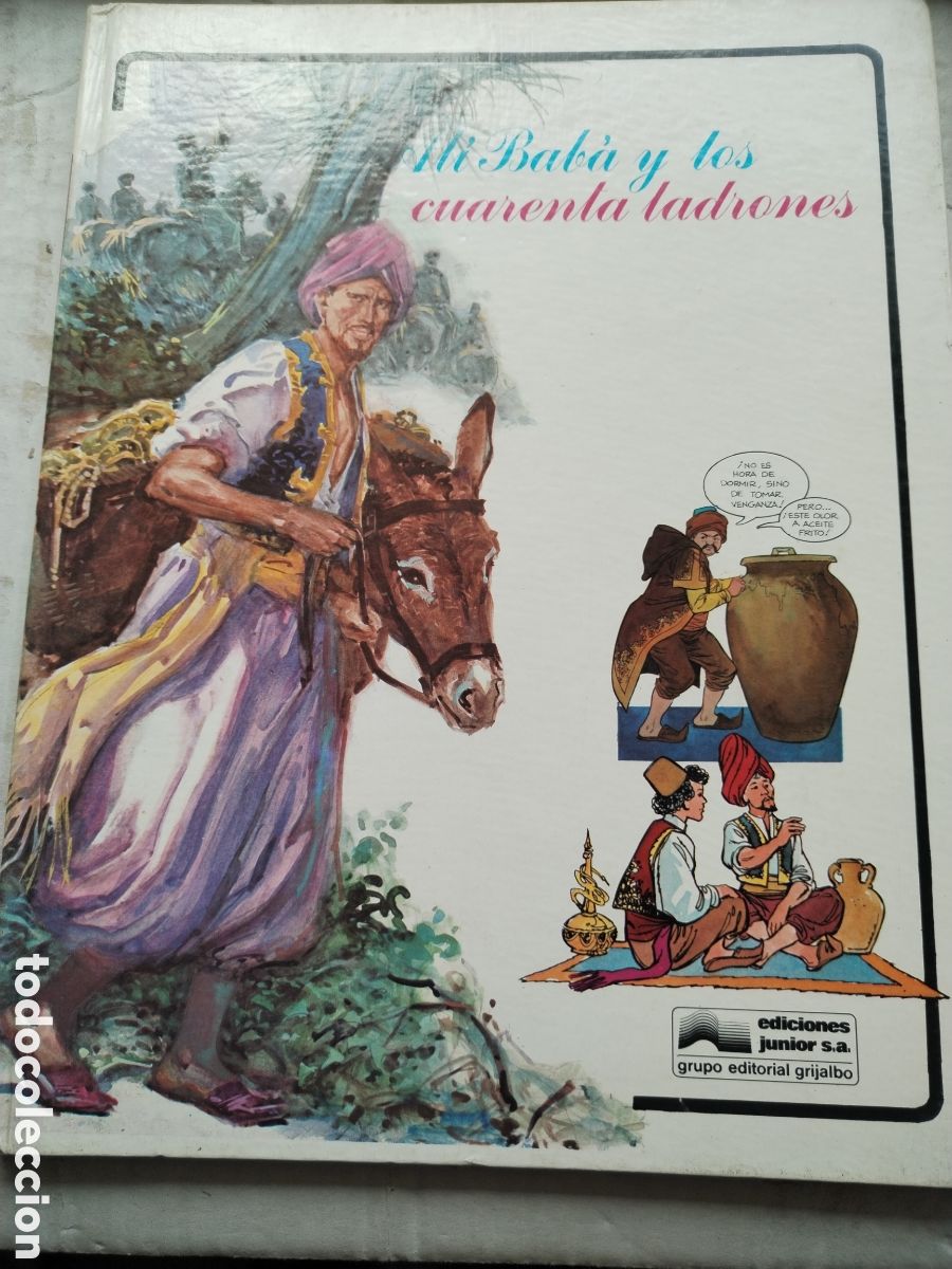 Libros de segunda mano: ALI BABA Y LOS CUARENTA LADRONES/GRIJALBO