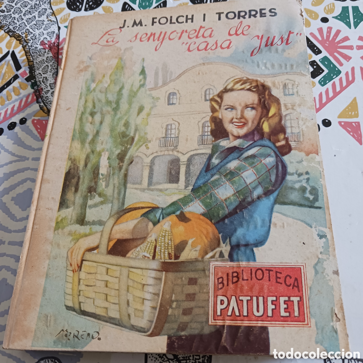 Libros de segunda mano: La senyoreta de casa Just de J.M.Folch i Torres