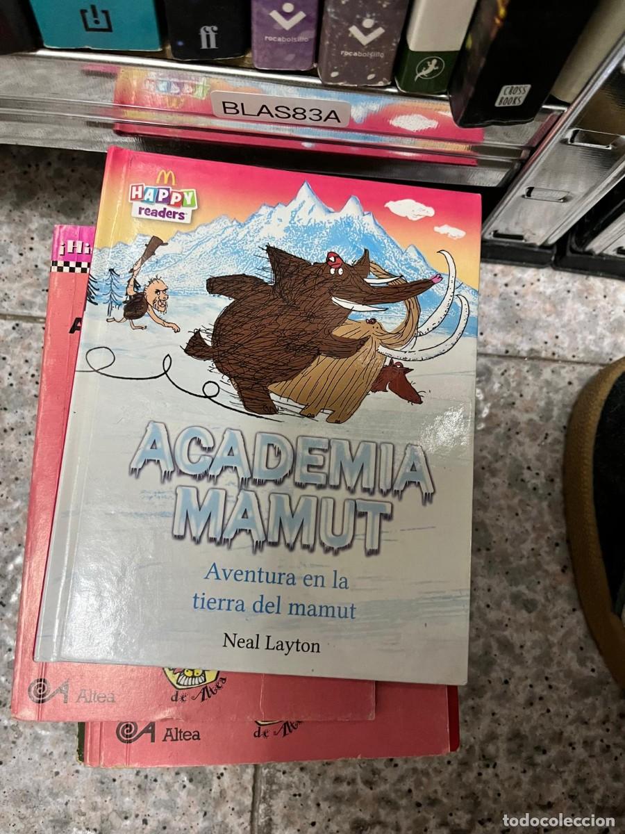 Libros de segunda mano: BLAS83A - Academia Mamut: Aventura en la tierra del mamut &ndash; Neal Layton. Colecci&oacute;n Happy Readers. Li