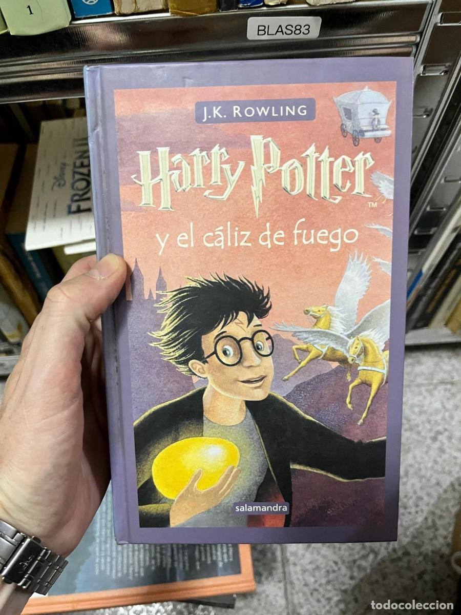 Libros de segunda mano: BLAS83 - Harry Potter y el c&aacute;liz de fuego &ndash; J. K. Rowling. Salamandra. Novela juvenil de fantas&iacute;a,