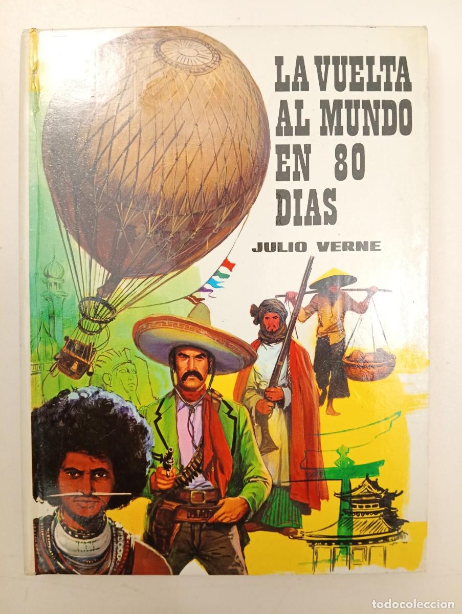 Libros de segunda mano: Julio Verne. La vuelta al mundo en ochenta d&iacute;as.