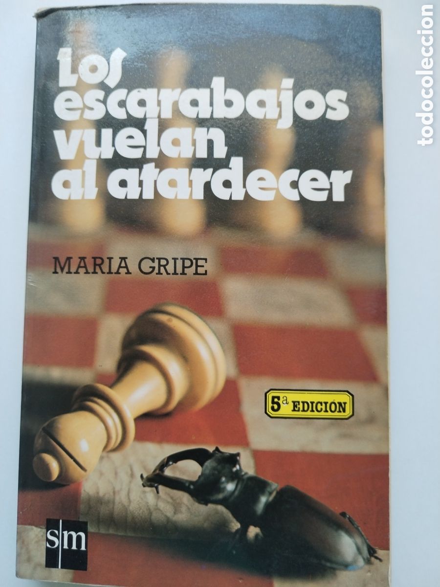 Libros de segunda mano: LOS ESCARABAJOS VUELAN AL ATARDECER/MARIA GRIPE