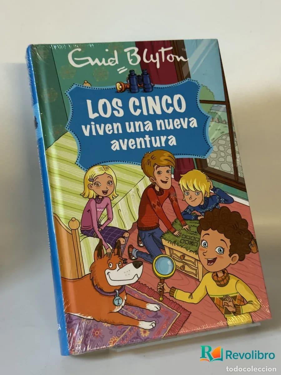 Libros de segunda mano: LOS CINCO viven una nueva aventura - Enid Blyton