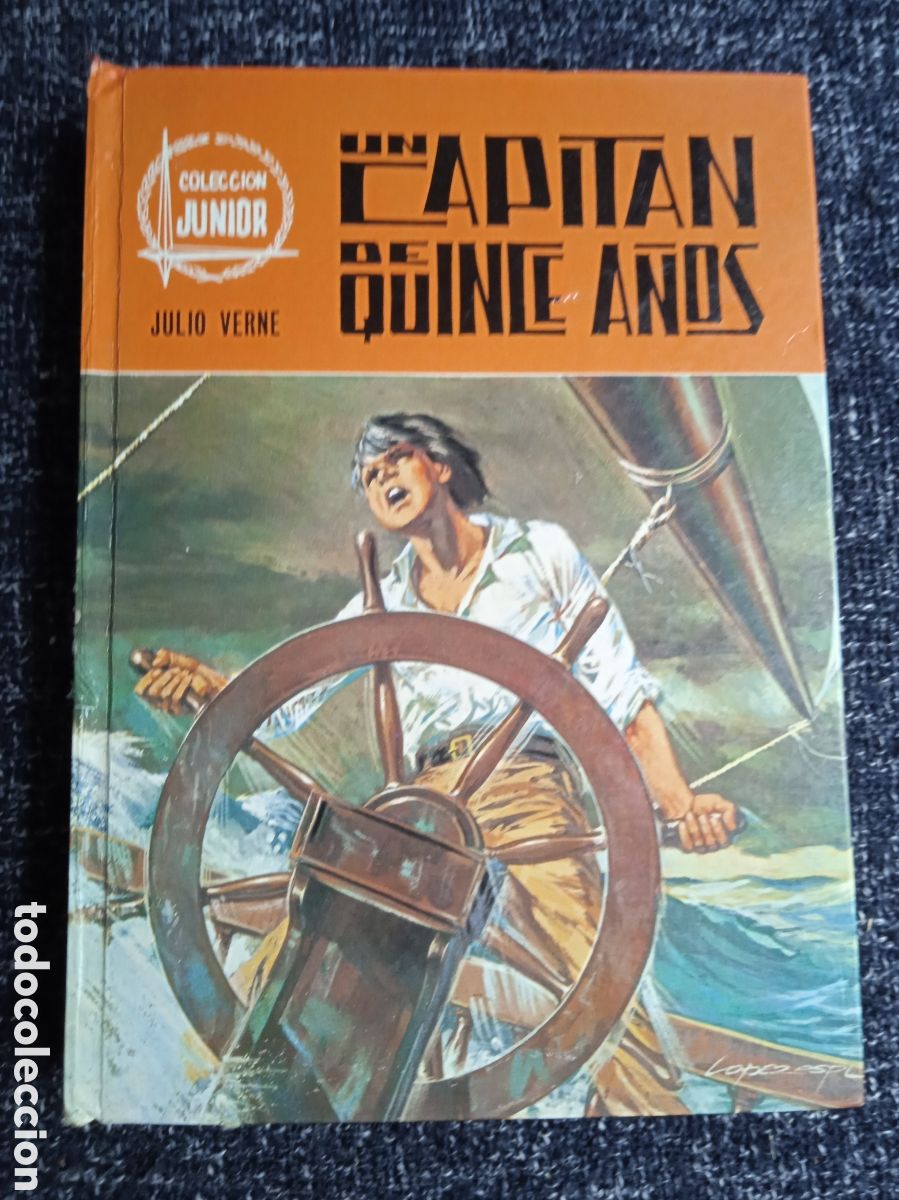 Libros de segunda mano: UN CAPIT&Aacute;N DE QUINCE A&Ntilde;OS. / JULIO VERNE. -ED. EDICIONES AURA
