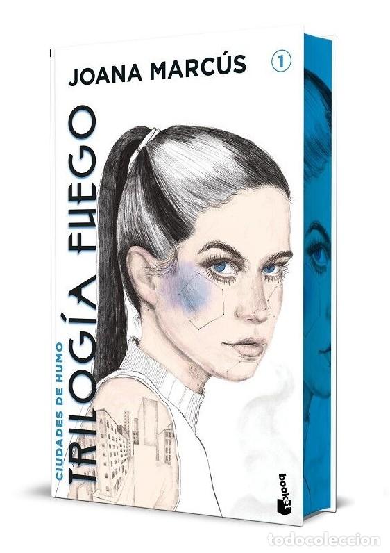 Libros de segunda mano: Ciudades de Humo: Edici&oacute;n Especial con Cantos Decorados - Joana Marc&uacute;s - Trilog&iacute;a Fuego, Vol. 1
