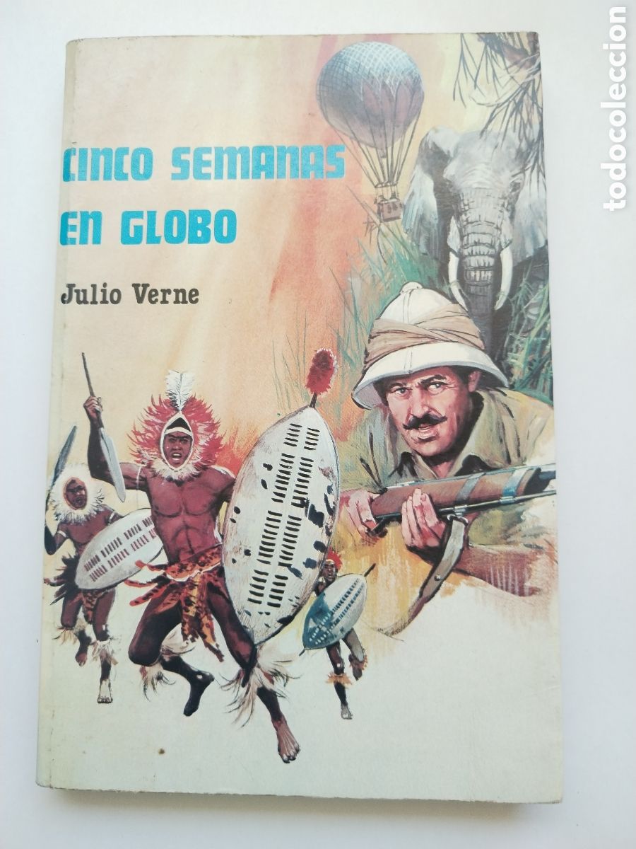 Libros de segunda mano: CINCO SEMANAS EN GLOBO/JULIO VERNE
