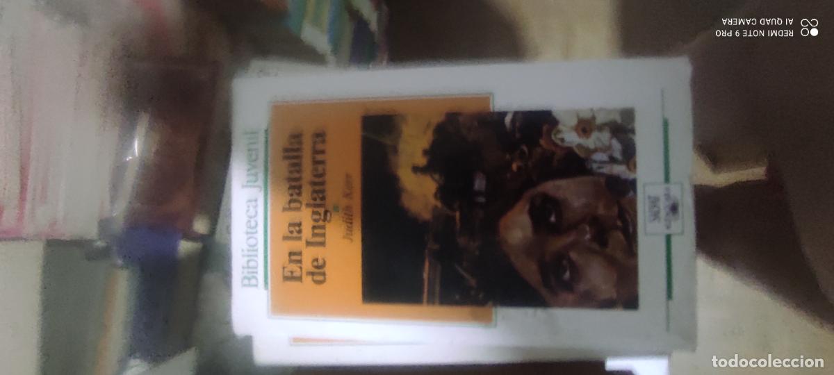 Libros de segunda mano: Biblioteca Juvenil N&ordm; 9, En la Batalla de Inglaterra - Judith Kerr - Salvat Editores, 1987