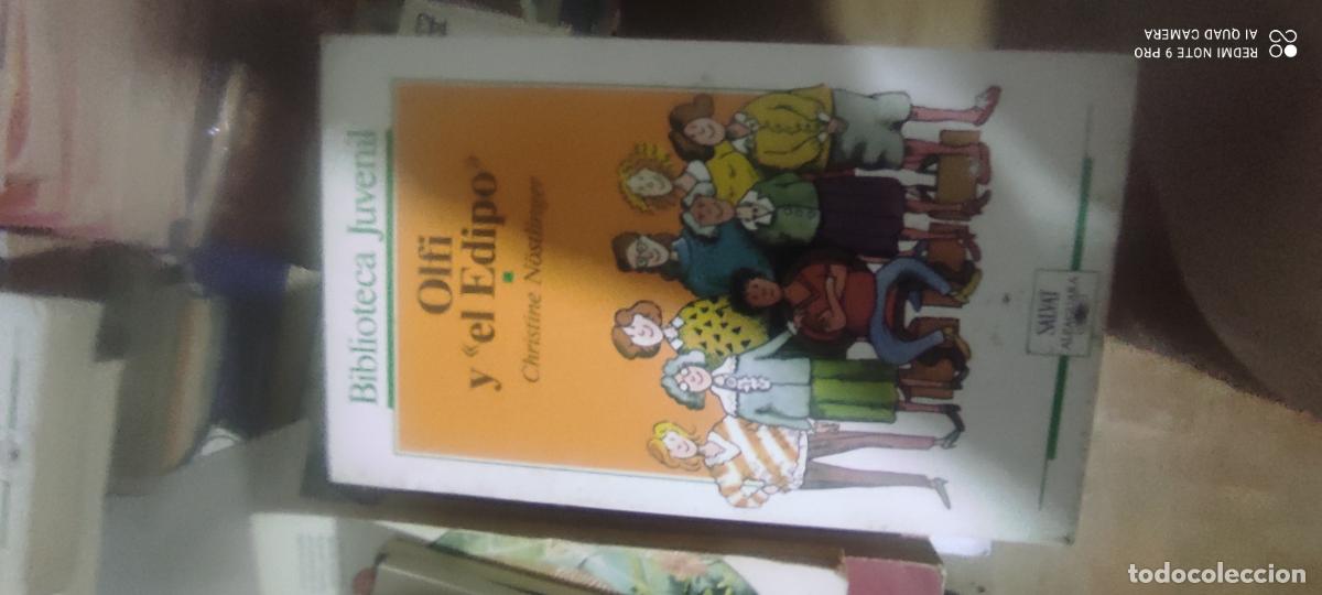 Libros de segunda mano: Biblioteca Juvenil N&ordm; 27, Olfi y el Edipo - Christine N&ouml;stlinger - Salvat Editores, 1987