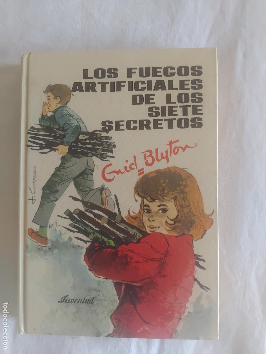 Libros de segunda mano: LOS FUEGOS ARTIFICIALES DE LOS SIETE SECRETOS. N&ordm; 11. ENID BLYTON. EDITORIAL JUVENTUD.