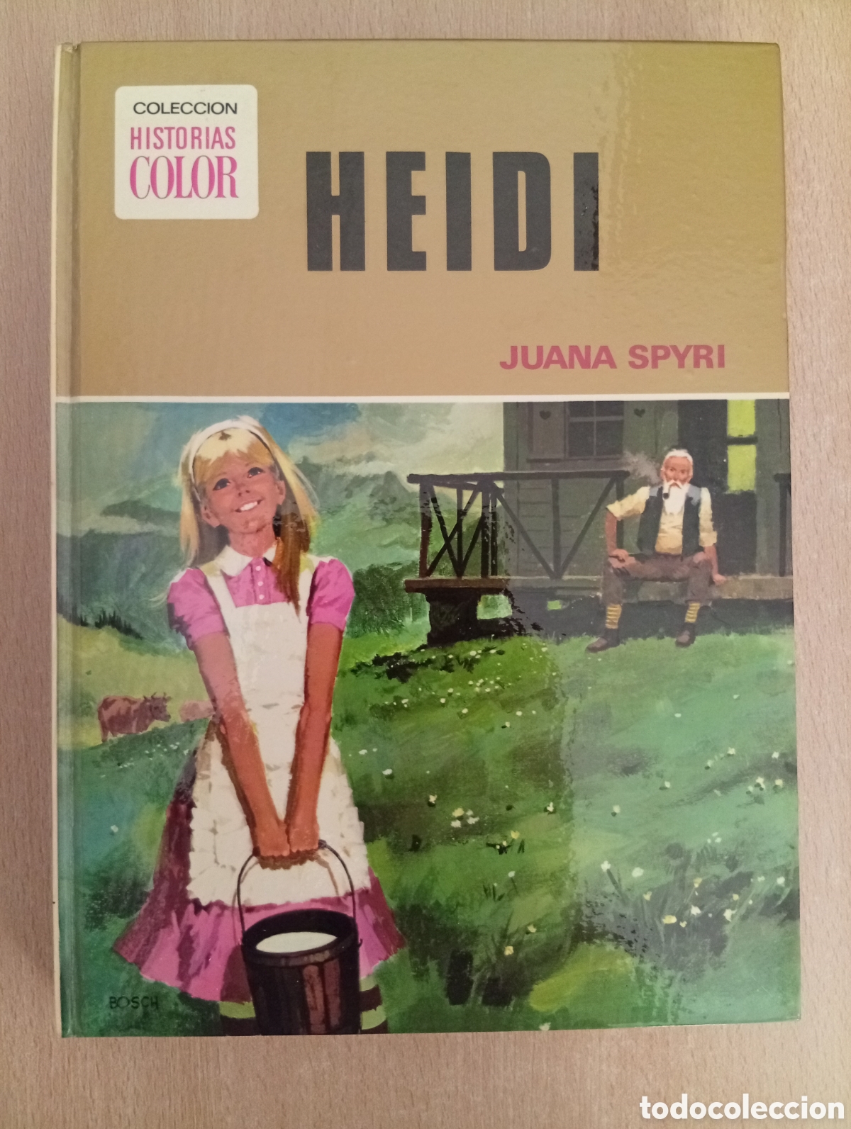 Libros de segunda mano: HEIDI. Juana Spyri. Editorial Bruguera
