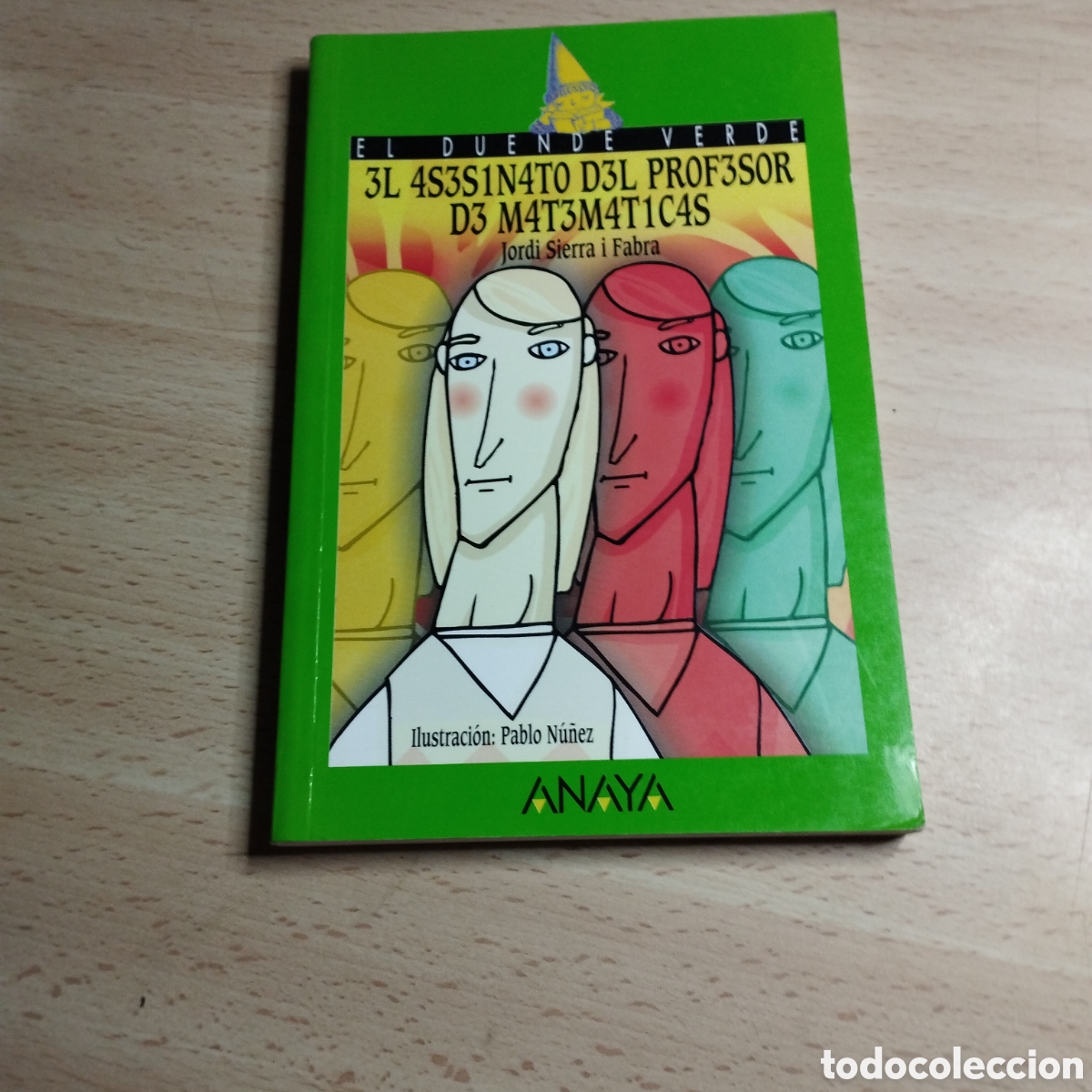 Libros de segunda mano: El asesinato del profesor de matem&aacute;ticas. Jordi Serra i Fabra. 2004. El duende verde 123. Anaya