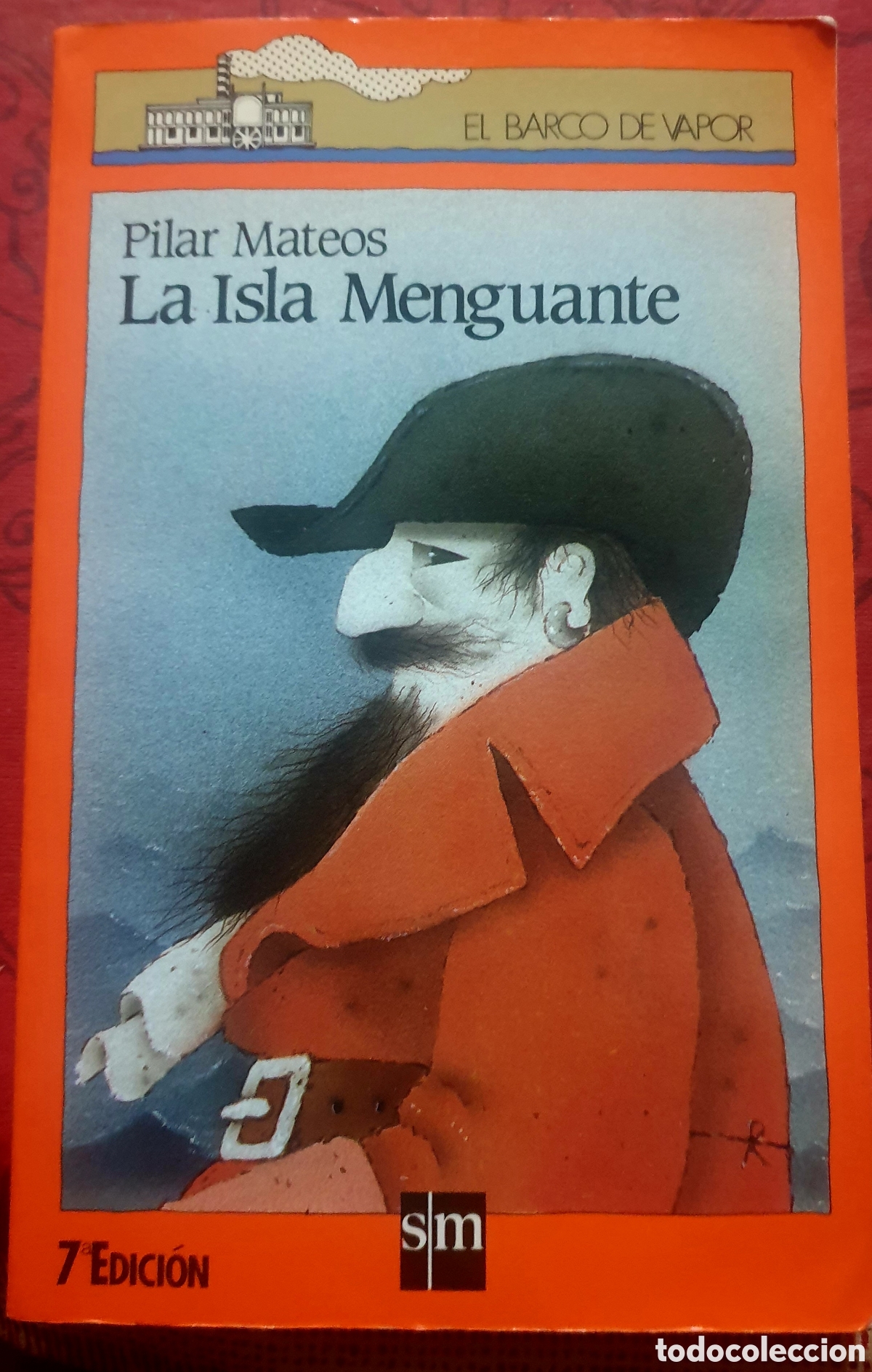 Libros de segunda mano: Colecci&oacute;n Barco de Vapor. La isla menguante, de Pilar Mateos