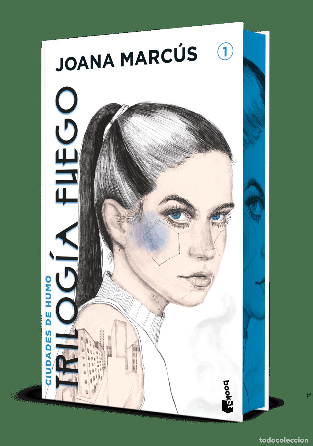 Libros de segunda mano: Ciudades de Humo: Edici&oacute;n Especial con Cantos Decorados - Joana Marc&uacute;s - Trilog&iacute;a Fuego, Vol. 1