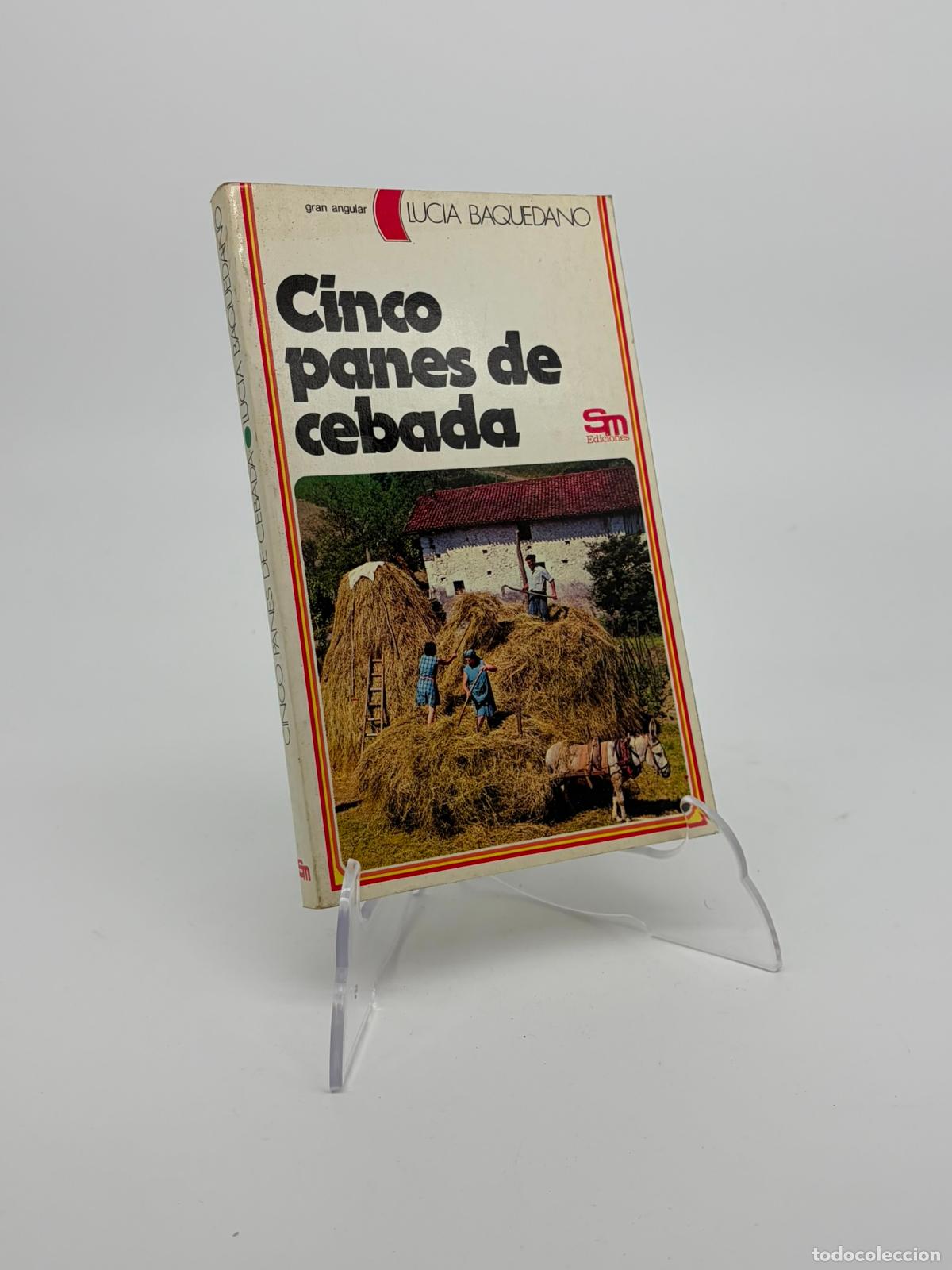 Libros de segunda mano: CINCO PANES DE CEBADA (LUCIA BAQUEDANO) (GRAN ANGULAR, SM)