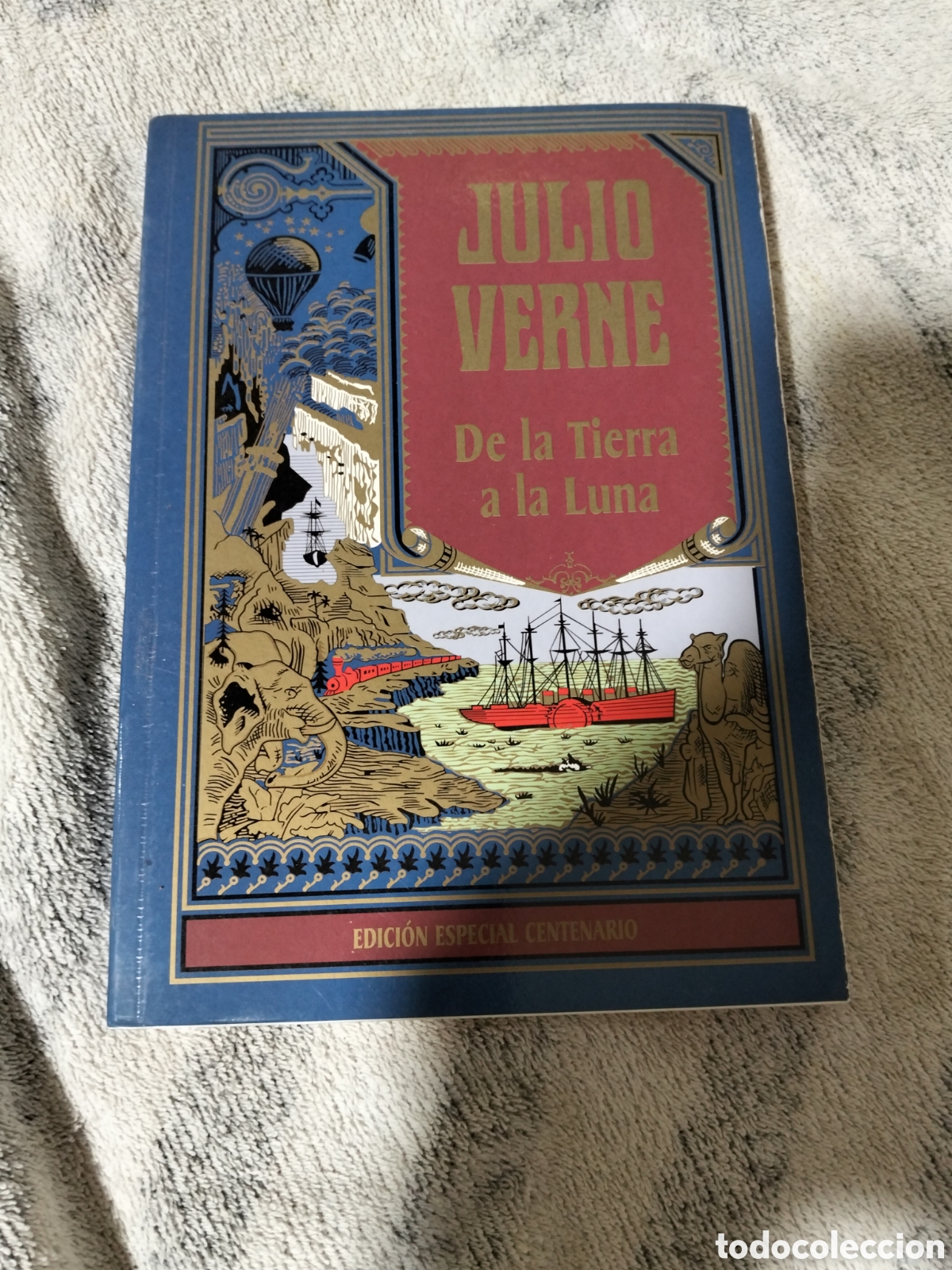 Second hand books: De la tierra a la luna. Julio Verne