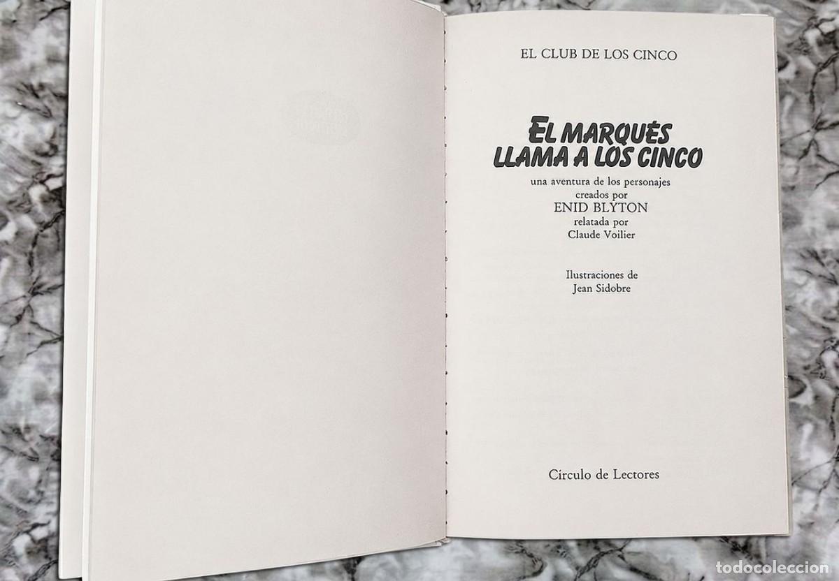 Libros de segunda mano: Los cinco.. Dos aventuras - Foto 5