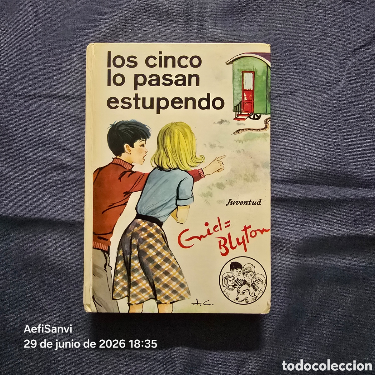 Libros de segunda mano: LOS CINCO 32: LOS CINCO LO PASAN ESTUPENDO (ENID BLYTON) (JUVENTUD)
