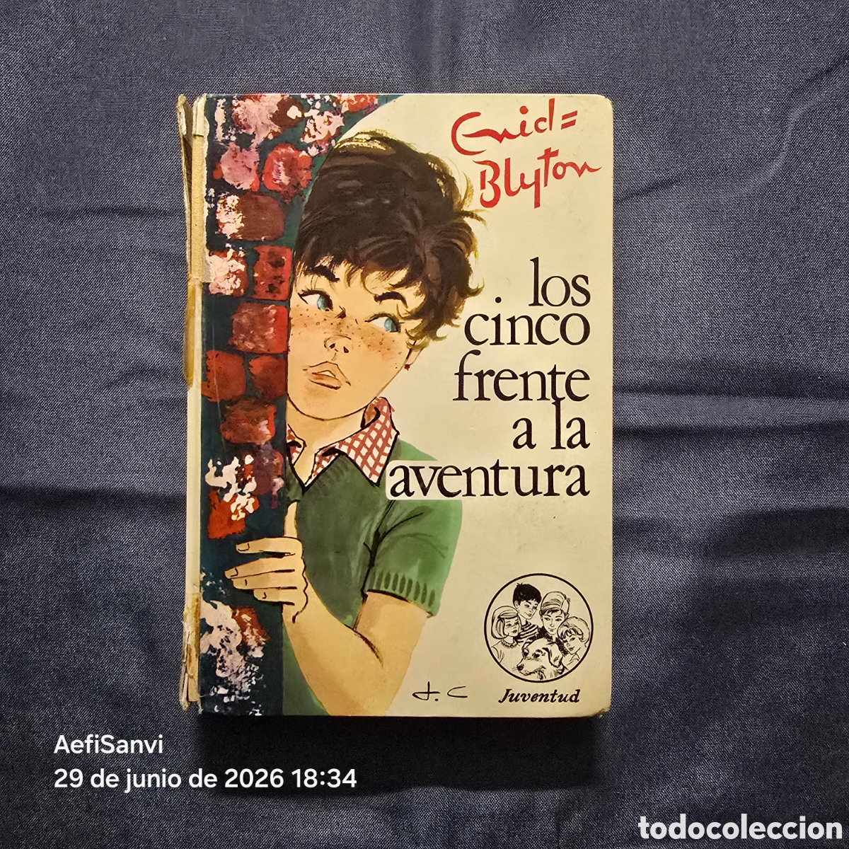 Libros de segunda mano: LOS CINCO 30: LOS CINCO FRENTE A LA AVENTURA (ENID BLYTON) (JUVENTUD)
