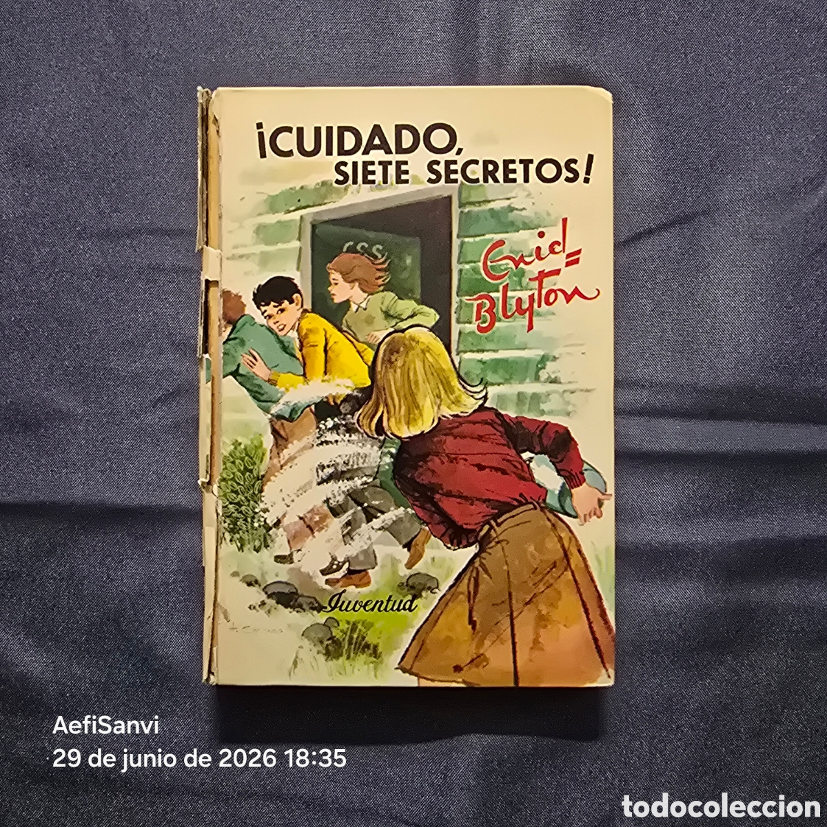 Libros de segunda mano: SIETE SECRETOS 20: &iexcl;CUIDADO, SIETE SECRETOS! (ENID BLYTON) (JUVENTUD)
