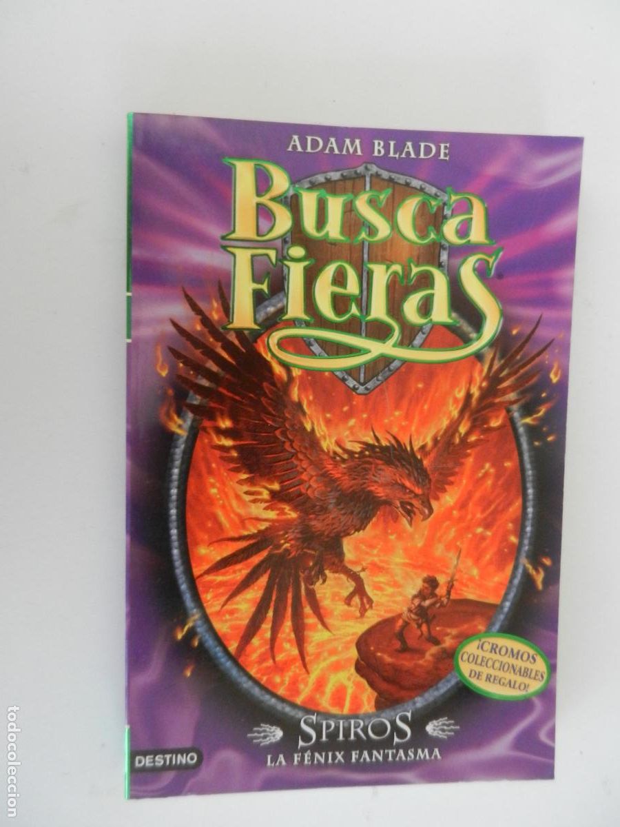 Libros de segunda mano: BUSCA FIERAS - N&ordm; 2 ESPECIAL - ADAM BLADE - SPYROS, LA F&Eacute;NIX FANTASMA - DESTINO 2011.