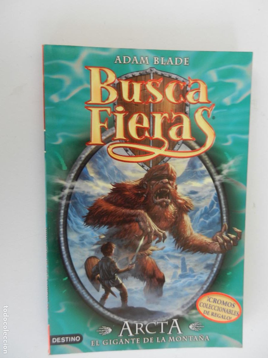 Libros de segunda mano: BUSCA FIERAS - N&ordm; 3 - ADAM BLADE - ARCTA, EL GIGANTE DE LA MONTA&Ntilde;A - DESTINO 2010.