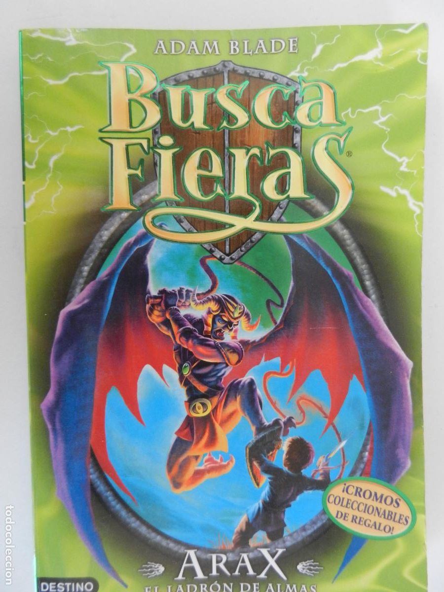 Libros de segunda mano: BUSCA FIERAS ESPECIAL - N&ordm; 3 - ADAM BLADE - ARAX, EL LADR&Oacute;N DE ALMAS - DESTINO 2012.