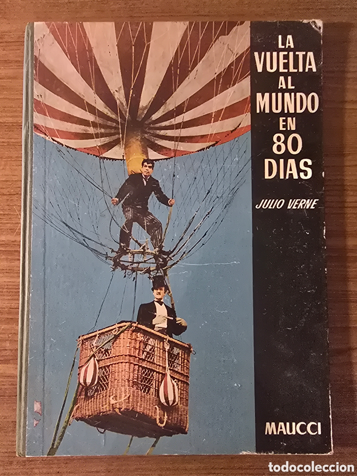 Livros em segunda m&atilde;o: LA VUELTA AL MUNDO EN 80 DIAS,JULIO VERNE,A&Ntilde;O 1959,(EDITORIAL MAUCCI)
