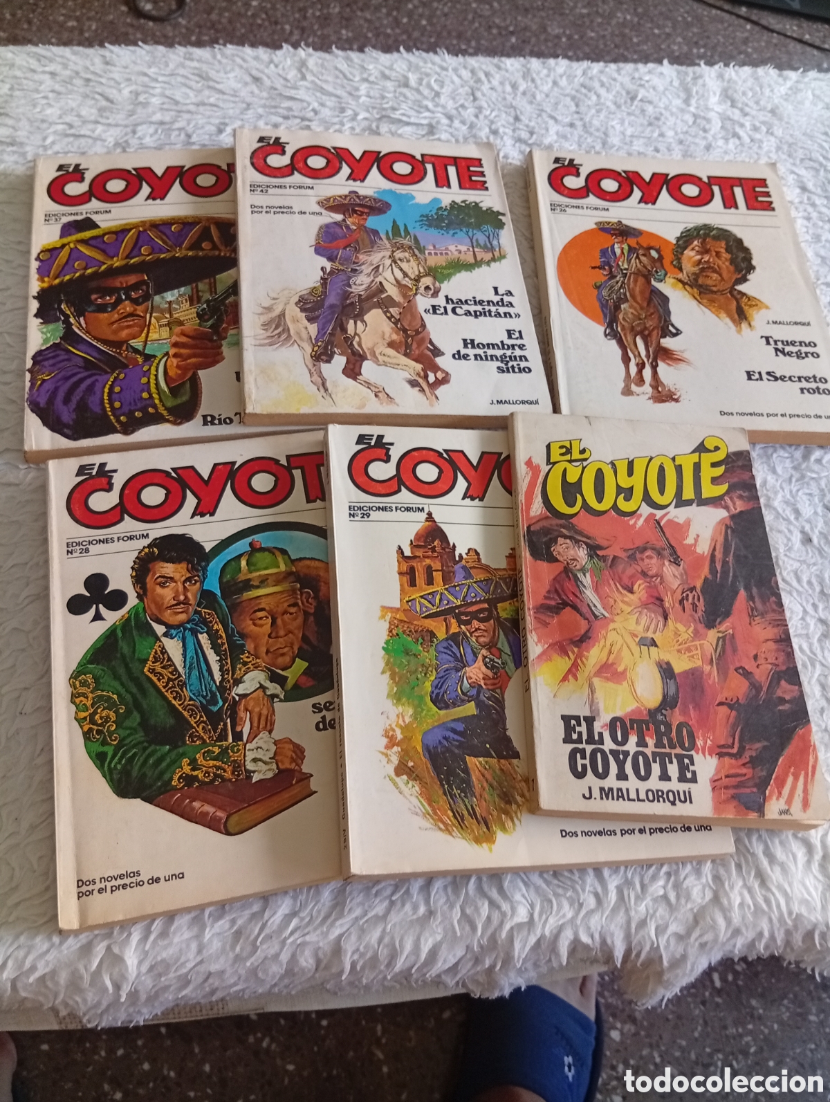 Libros de segunda mano: Seis novelas de el Coyote