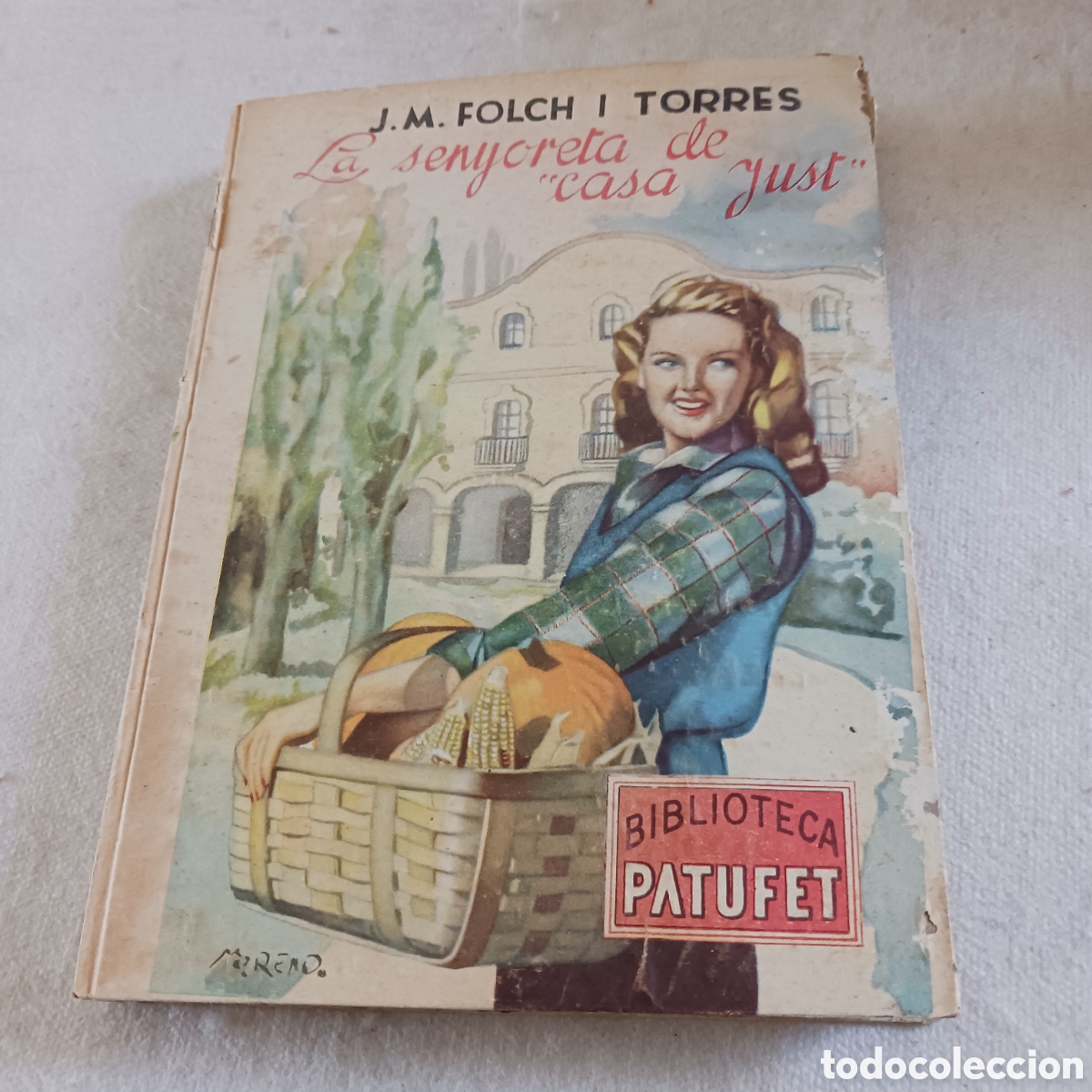 Libri di seconda mano: La senyoreta de casa Just de J.M.Foch i Torres ,Biblioteca Patufet