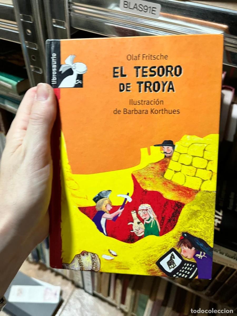 Libros de segunda mano: BLAS91E Olaf Fritsche El tesoro de Troya Juventud