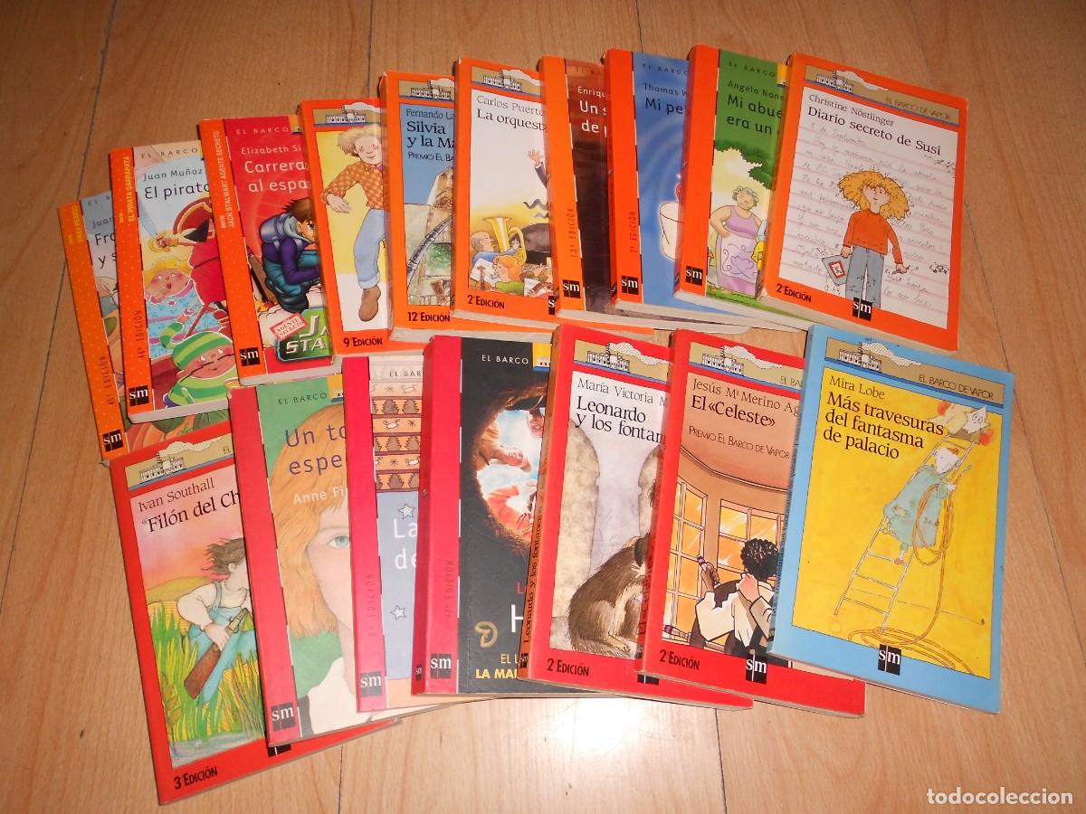Libros de segunda mano: Lote 17 LIBROS INFANTILES / COLECCION BARCO de VAPOR en CASTELLANO - DISPONGO de mas LIBROS
