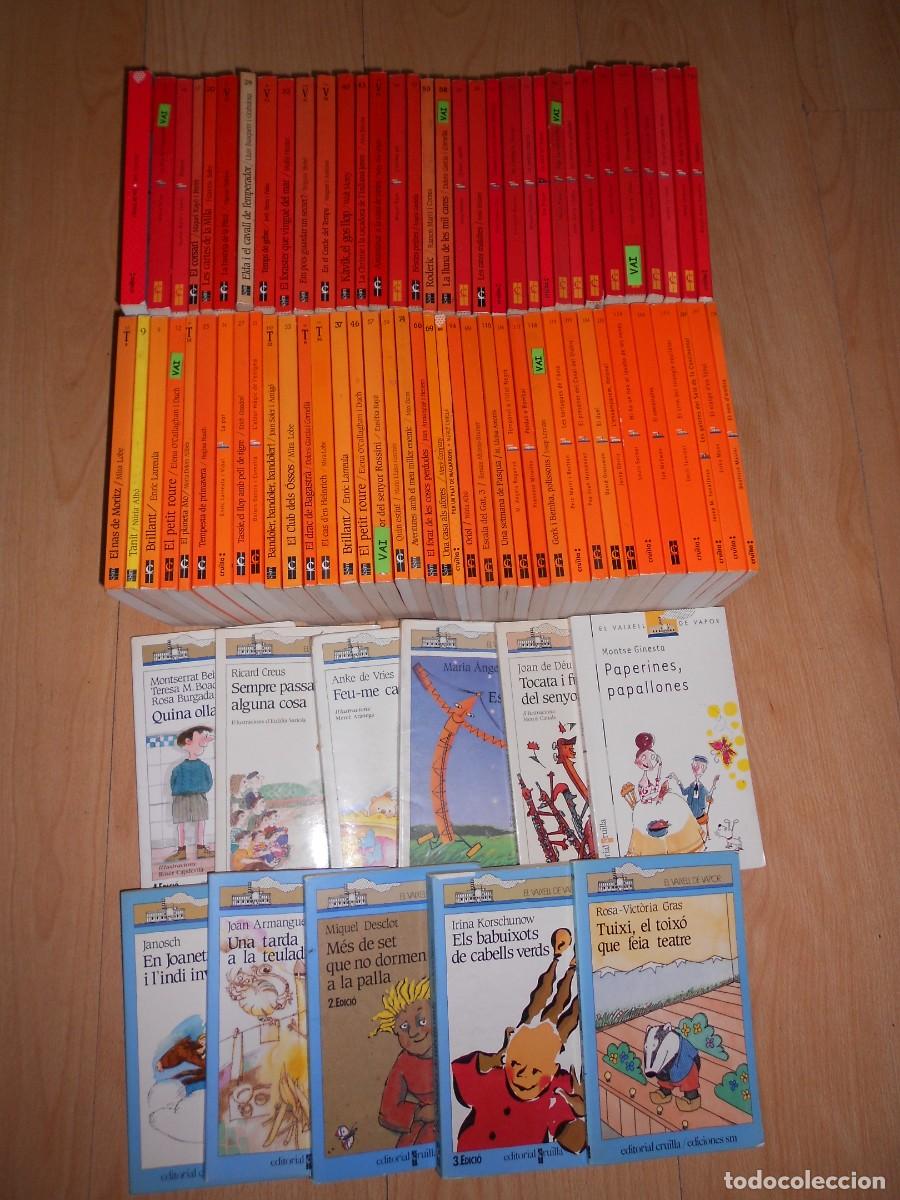 Libri di seconda mano: Gran Lote 81 LIBROS INFANTILES / COLECCIO el VAIXELL de VAPOR en CATALA / BARCO de VAPOR