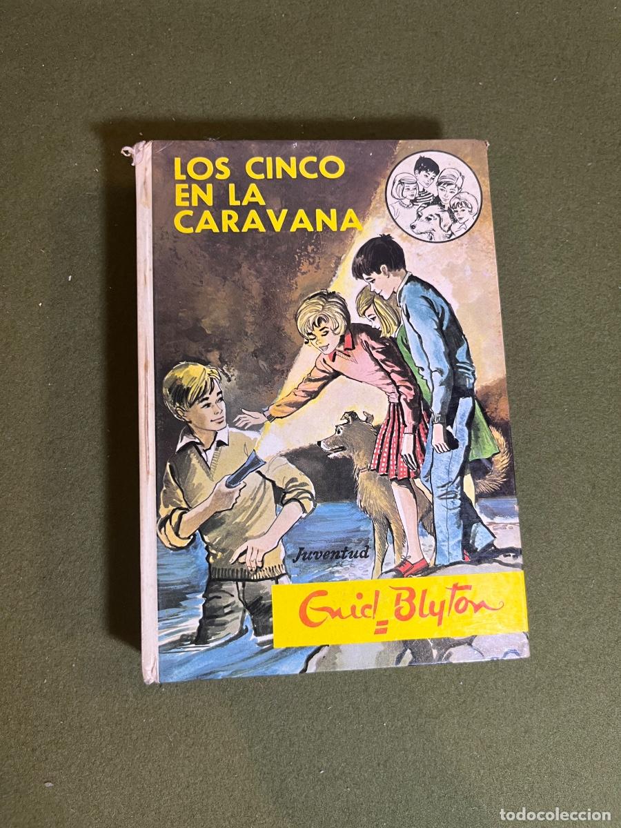 Libri di seconda mano: Los Cinco en la Caravana Enid Blyton Editorial Juventud cuarta edici&oacute;n 1971 Five Go Off in a Caravan