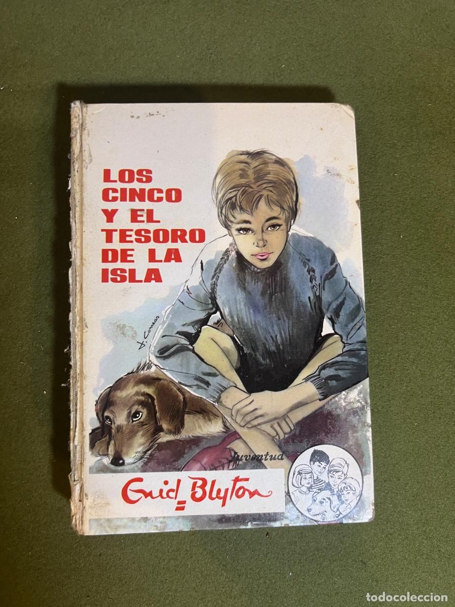 Libri di seconda mano: Los Cinco y el Tesoro de la Isla Enid Blyton Editorial Juventud cuarta edici&oacute;n 1969 Five on a Treasu