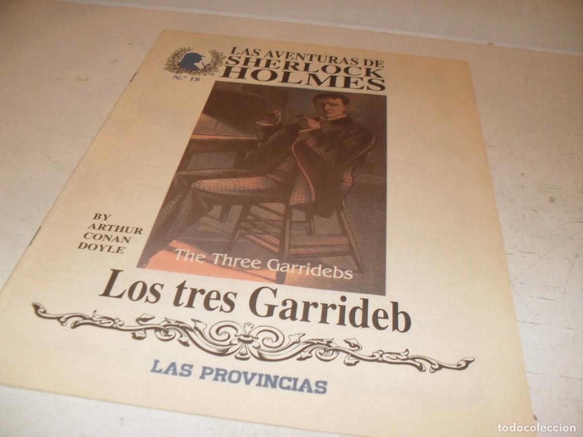 Libros de segunda mano: LAS AVENTURAS DE SHERLOCK HOLMES N&ordm; 18,LOS 3 GARRIDEB,DE 18,ILUSTRADO,LAS PROVINCIAS,1996