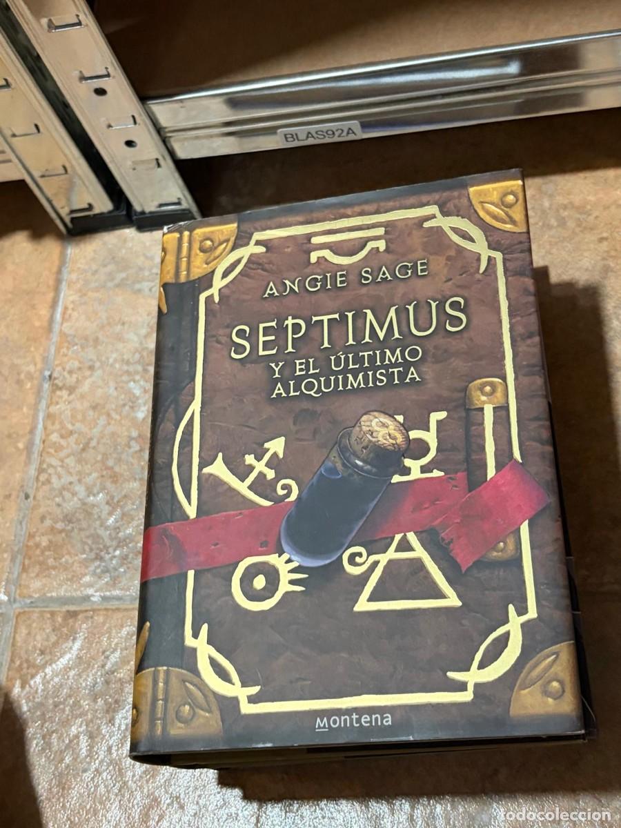 Libros de segunda mano: BLAS92A Angie Sage Septimus y el &uacute;ltimo alquimista Montena