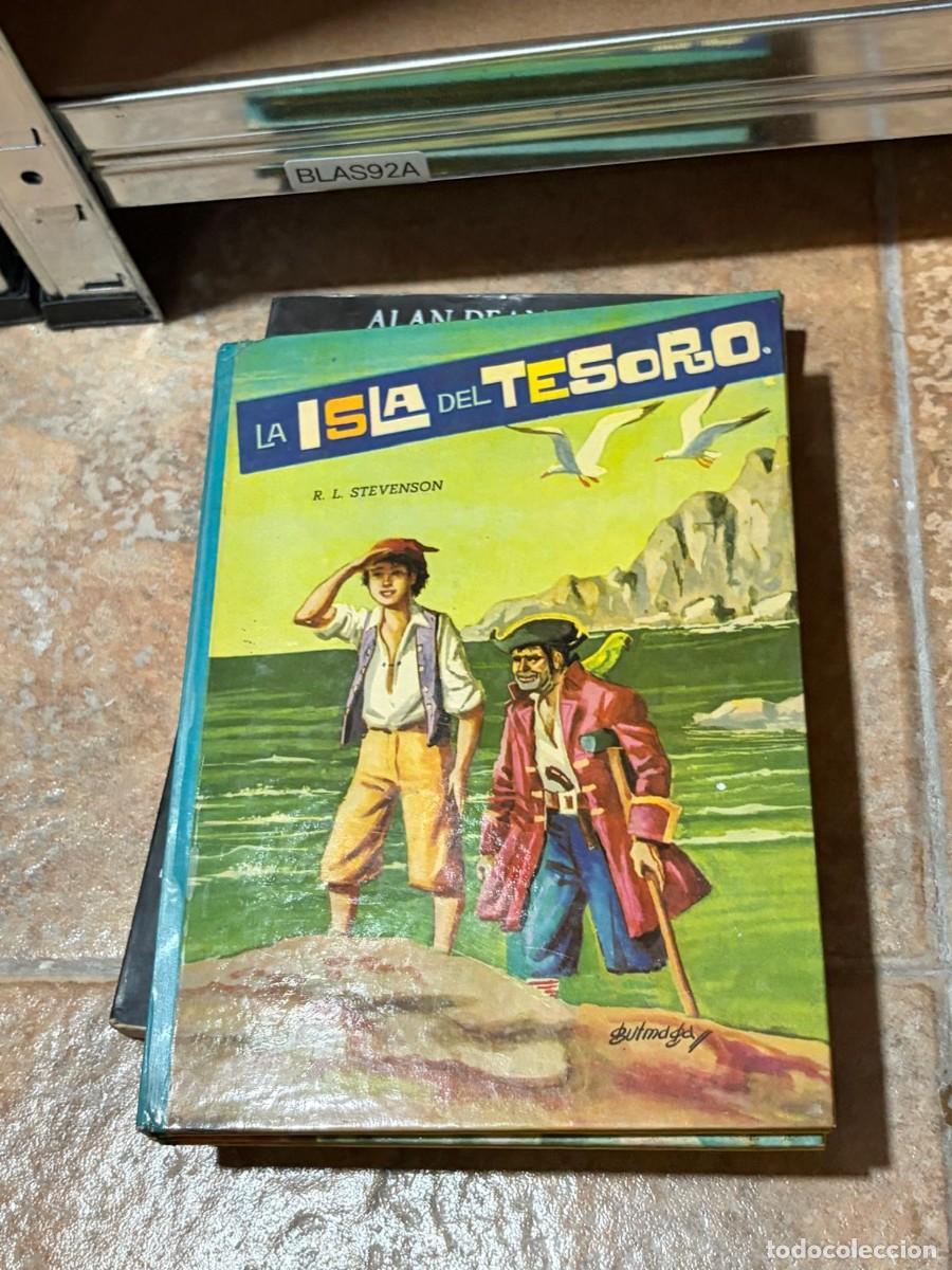Libros de segunda mano: BLAS92A R. L. Stevenson La isla del tesoro, vasco americana eva