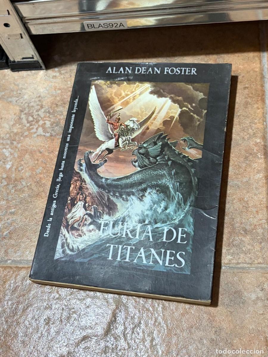 Libros de segunda mano: BLAS92A Alan Dean Foster Furia de titanes